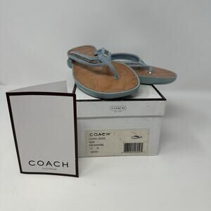 Coach Aquamarine Sandals